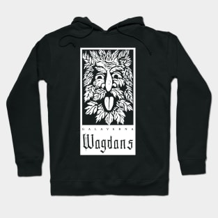 Galaverna, Wagdans (White on Black) Hoodie